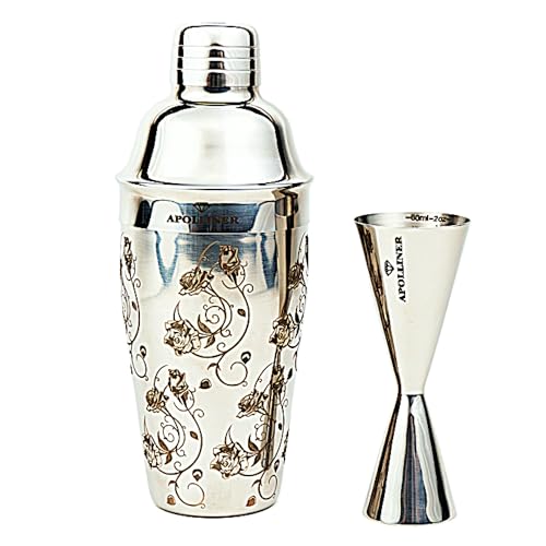 Apolliner, Cocktailshaker,professionelles Shaker Set...