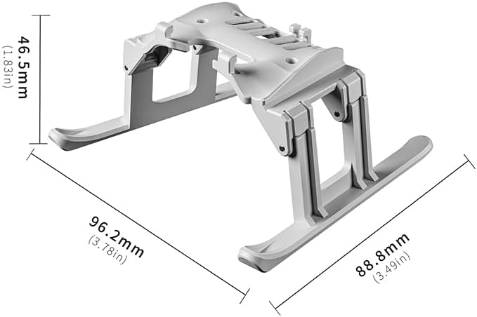 1PCS Foldable Landing Gear Compatible for DJI Flip, Drone Landing Legs Extensions Tripod Extender Protective Foot Guard Drone Landing Height Increase Fixed Bracket Support Leg Kickstand