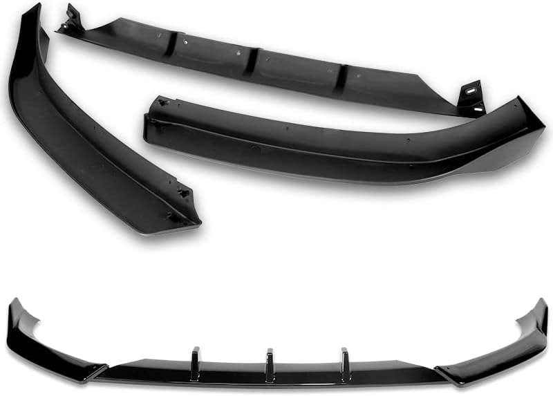 3PCS Front Bumper Lip Kit fit for Compatible with 2013-2016 Audi A5/S5, STP-Style Splitter Trim Protection Spoiler, Air-Dam-Chin-Diffuser (Painted Black)