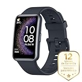 HUAWEI Watch Fit Special Edition (GPS) (Garantía en México), Pantalla AMOLED 1.64，Larga Duración de 9 dias, SMS/Whatsapp de Respuesta rápida, Banda Inteligente, Compatible con Android & iOS, Negro
