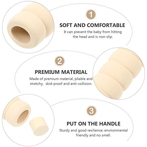 ABOOFAN 10Pcs Anti-Colisão Tampa da Maçaneta da Porta Puxar a Capa Protetora de Espuma de Segurança