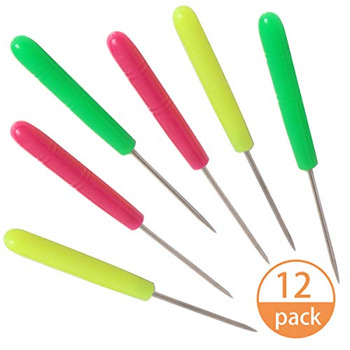 Hapy Shop 12 Pcs Scriber Needle Modelling Tool Set Marking Patterns DIY Baking