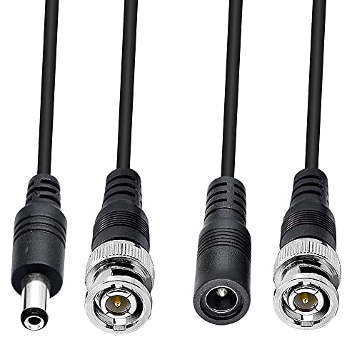 PNGKNYOCN 50cm BNC Video Power Cable，All-in-One Siamese Video and Power Security Camera Cable for CCTV DVR Surveillance System by PNGKNYOCN - Image 3