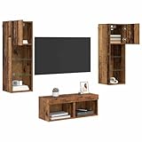 【Estetica elegante】 Questo armadietto da parete per TV rende qualsiasi ambiente più moderno. Il design semplice e rettangolare si sposa alla perfezione con uno stile minimalista e offre opzioni di stoccaggio versatili. È un elemento centrale che arricchisce gli spazi quotidiani con il suo aspetto chic.