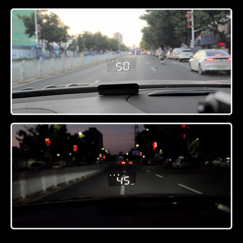 Velocímetro HUD para Coche con Pantalla Digital GPS y Proyector en Parabrisas 4