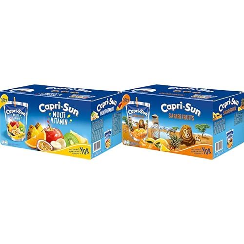Caprisun Multi Vitamin ve Safari Meyve Suyu Paketi (2x20x200ml)