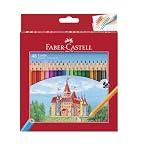 FABER-CASTELL - Set de lápices de colores Castle, 48 piezas