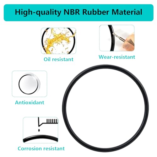 Image of 4PCS Engine Valve Cover O-Ring Gasket Valve Cover Seal 93210-62446-00 Compatible with Yamaha XVS 1100 XT600 XVS 650 XVS650 SRX600 TT 600650 (Color : 4 Rings)