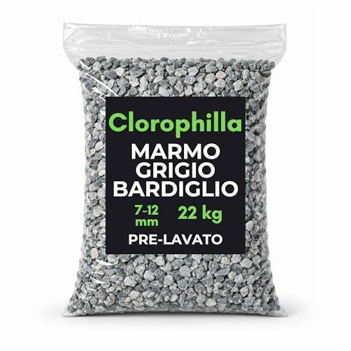 Ghiaia Decorativa Marmo Bardiglio Grigio 7–15 mm Pre-Lavata – Ideale