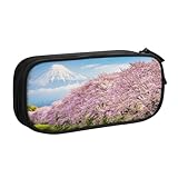 ペンケース 筆箱花柄桜 筆の袋 文具収納 化粧 人気 軽量 撥水 多機能 男女兼用 通学 [並行輸入品]