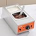 VEVOR Chocolate Tempering Machine, 9 Lbs 2 Tanks Chocolate Melting Pot TEMP Control 86~185℉, 1500W Stainless Steel Electric Commercial Food Warmer For Chocolate/Milk/Cream Melting and Heating