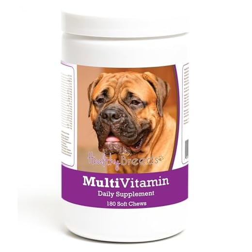 Healthy Breeds Bullmastiff Multivitamin Soft Chew for Dogs 180 Count