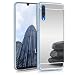 Produktbild kwmobile Hülle kompatibel mit Samsung Galaxy A50 - Handyhülle - Handy Case in Silber spiegelnd