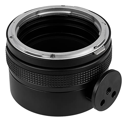 Image of Fotodiox Pro Lens Mount Adapter with Built-in Focusing Helicoid, Rolleiflex SL66 Lens to Nikon DSLR Cameras