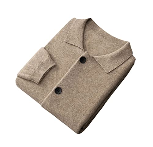 Pull en tricot pour homme en cachemire violet idéal pour l'automne et l'hiver