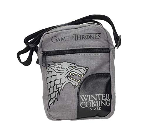 Juego de Tronos Bolso Stark Small Fabric Messenger Bag Game of Thrones Official Merchandising Bandolera Tiempo Libre y Sportwear, Adultos Unisex, Multicolor (Multicolor), Talla Única Cover