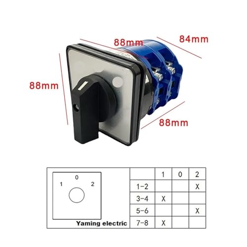 Inverseur de source manuel 125A bipolaire pour groupe électrogène LW26