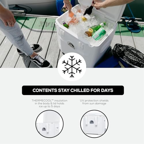 Image of Igloo 52 Qt Marine Ultra Quantum Roller, White