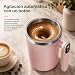 Imagen de 400ml Taza de café automática magnética con tapa de indicador de temperatura