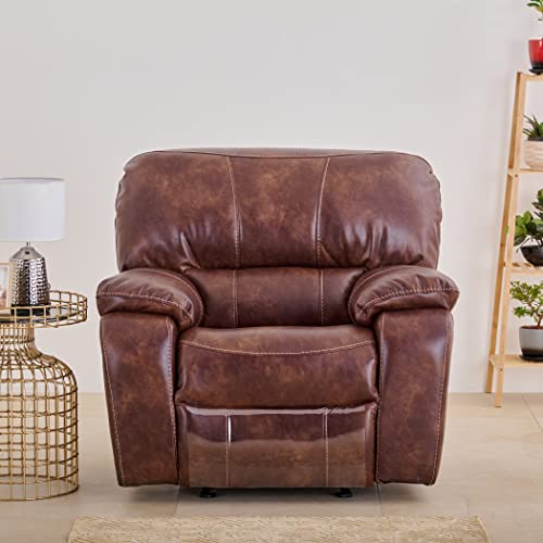 Home Centre Harvey Napa 1-Seater Rocking Recliner – Brown