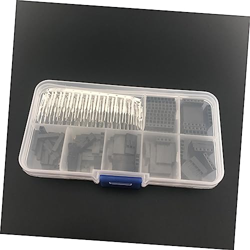 Generic 2 Conjuntos De 310 Peças De Fios De Jumper De Tábua De Pão Conector De Jumper Cabeçote Macho