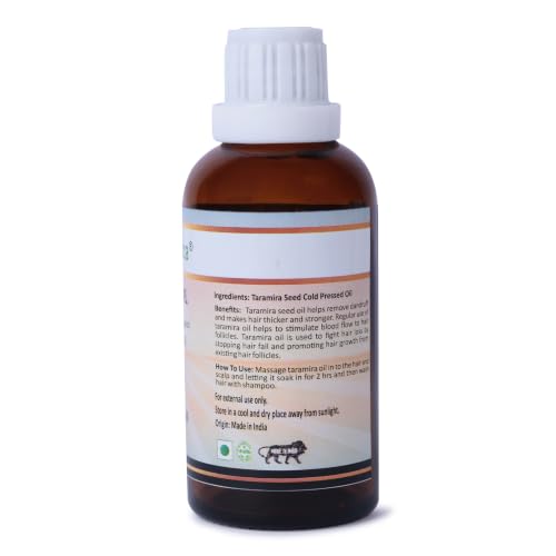 Image of Taramira Oil | 100% Cold Pressed | Anti Dandruff & Strengthening | 50ml