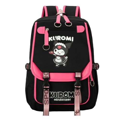 30 Litre Japanese Korean Style School Bag Water-Resistant Laptop & Travel Backpack - Unisex Large 18 Inches Multipurpose Student Backpack for Boys & Girls, Men & Women