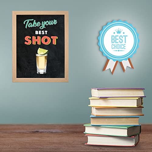 Image of Chaka Chaundh - Cocktail Wall Quotes Frames - Cocktail Quotes Poster With Frames - Bar Framed Poster - Alcohol Quotes Wall Decoration Item - (14 X 11 Inches)