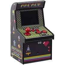 MISTER GADGET - MG3314 - Mini Arcade Bollard 240 Games Classic Retro Drugstore Gift Entertainment Gadget Fun