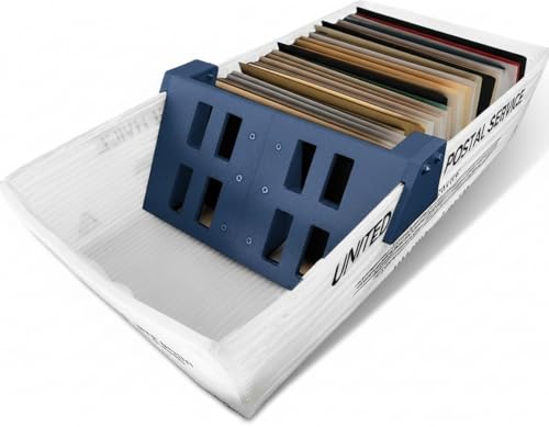 Mail Pusher for DPS Trays - Letter Organizer - Compatible with USPS Trays - Prevents Mail from Sliding During delivery - Suitable for Standard DPS - Blue