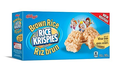 Kellogg's Rice Krispies Square Bars, Brown Rice, 8-Count