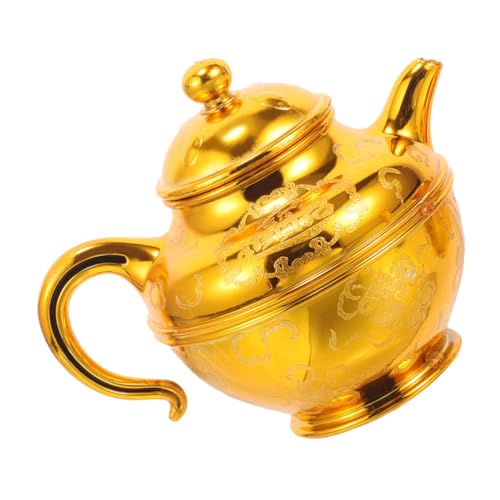 KICHOUSE Buddhist Present Set Teapot Buddha Decor Liquor Offering Pot Home Decor