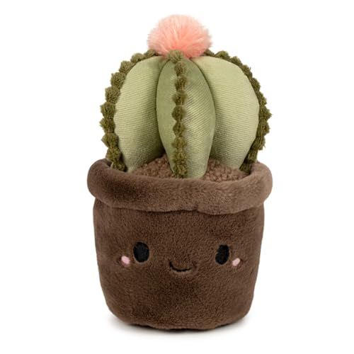 Playbyplay Peluche Soft Garden, Cactus Killa, 20 cm, marrón
