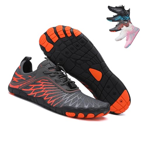 Image of Hike Barefoot Shoes for Women Men Waterproof Trail Running Healthy & Non-Slip Barefoot Shoes