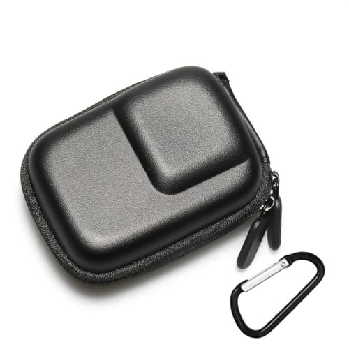 �A�N�V�����J�������[�P�[�X �h�� �h�o EVA�ی�P�[�X Insta360 Ace AcePro AcePro2 DJI Action4 Action5 Pro GoPro�Ή� �J�������[�o�b�O ���J���f�U�C�� �J���r�i�t�� �����^�ѕ֗� (�u���b�N)