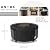 UNARK Fire Pit Cover Round 50 inch,Waterproof 600D Heavy Duty Patio Fire Pit Cover,Outdoor Round Gas Fire Pit/Table Cover,50” Dia X 24”H,Black