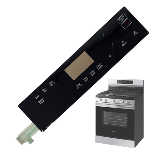 Upgraded DG96-00850E Range Membrane Switch Touchpad Control Panel Compatible with Samsung Gas Ranges Ovens,Replaces 4976816,AP7192051,PS16736760,EAP16736760 for NX60A6111SS,NX60A6111SS/AA-00