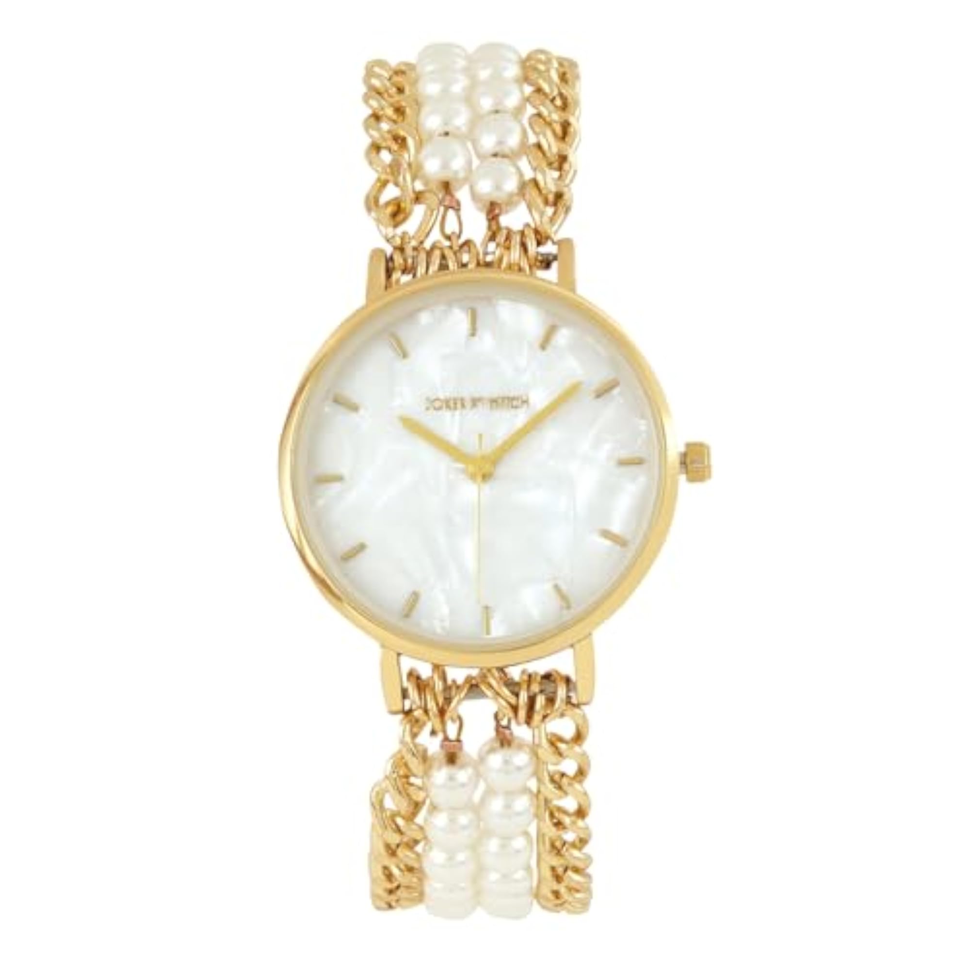 Women's Odessa 32mm White Dial Gold Metal Alloy Watch