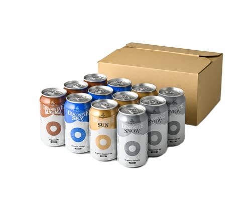 Amazon.co.jp: 暁ブルワリー ドラゴンアイ オーガニックビール 4種12本