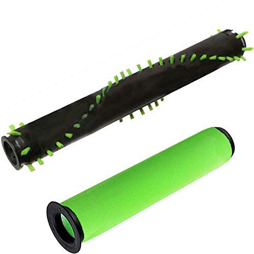 Spares2Go Washable Filter + Brushroll For Gtech Airram Mk2 K9 Cordless Vacuum Cleaner