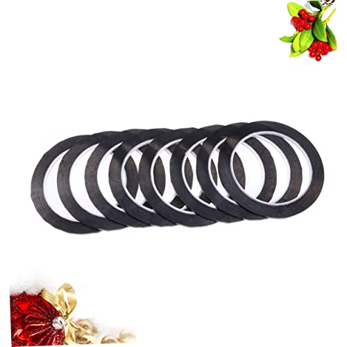 NUSITOU 10 Pçs Fita Preta Quadro Branco Fita Adesiva Preta Quadros Brancos Gráfico Fita Pinstriping