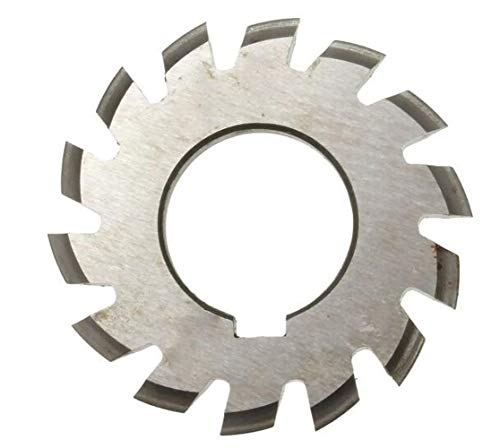 WEKOW 1pcs Module 1.25 PA20#1-8 HSS Bore 22mm Involute Gear Milling Cutter (#5)