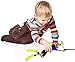 Click N' Play Sports & Adventure Diver Action Figure Play Set with Accessories, Brown/a