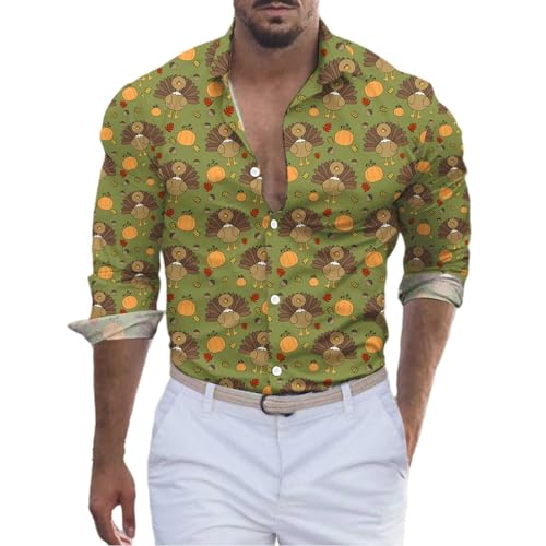 Cárdigan de hombre con estampado de pavo ideal para otoño