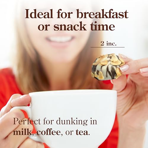 Biscotti Italian Cookies, 16 Gourmet Chocolate Cookies. Covered Cookies, Food Gift, Birthday Gifts for Women, Men, Mom & Dad. Prime Gourmet for all couples and Families. ORIGINAL Biscotti, Italian cookies, Chocolate Covered. MADE IN ITALY - Image 6