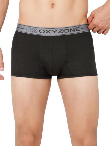 oxyzone Solid Modal Underwear Trunk for Men with Sweat-Absorbent & Lightweight Stretchy Fabric, 3X Softer Than Cotton & Tag-Free, Breathable Innerwear with Soft Waistband-picture-44