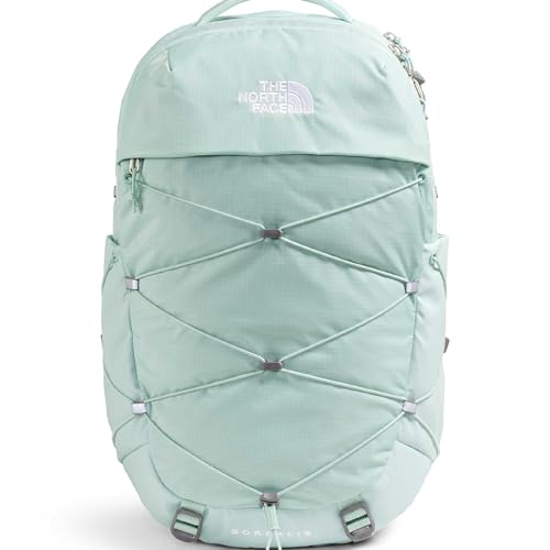 The North Face Womens Borealis Commuter Laptop Backpack - Everyday Travel Bag Laptop Sleeve Reflective Details Opal Frost One Size