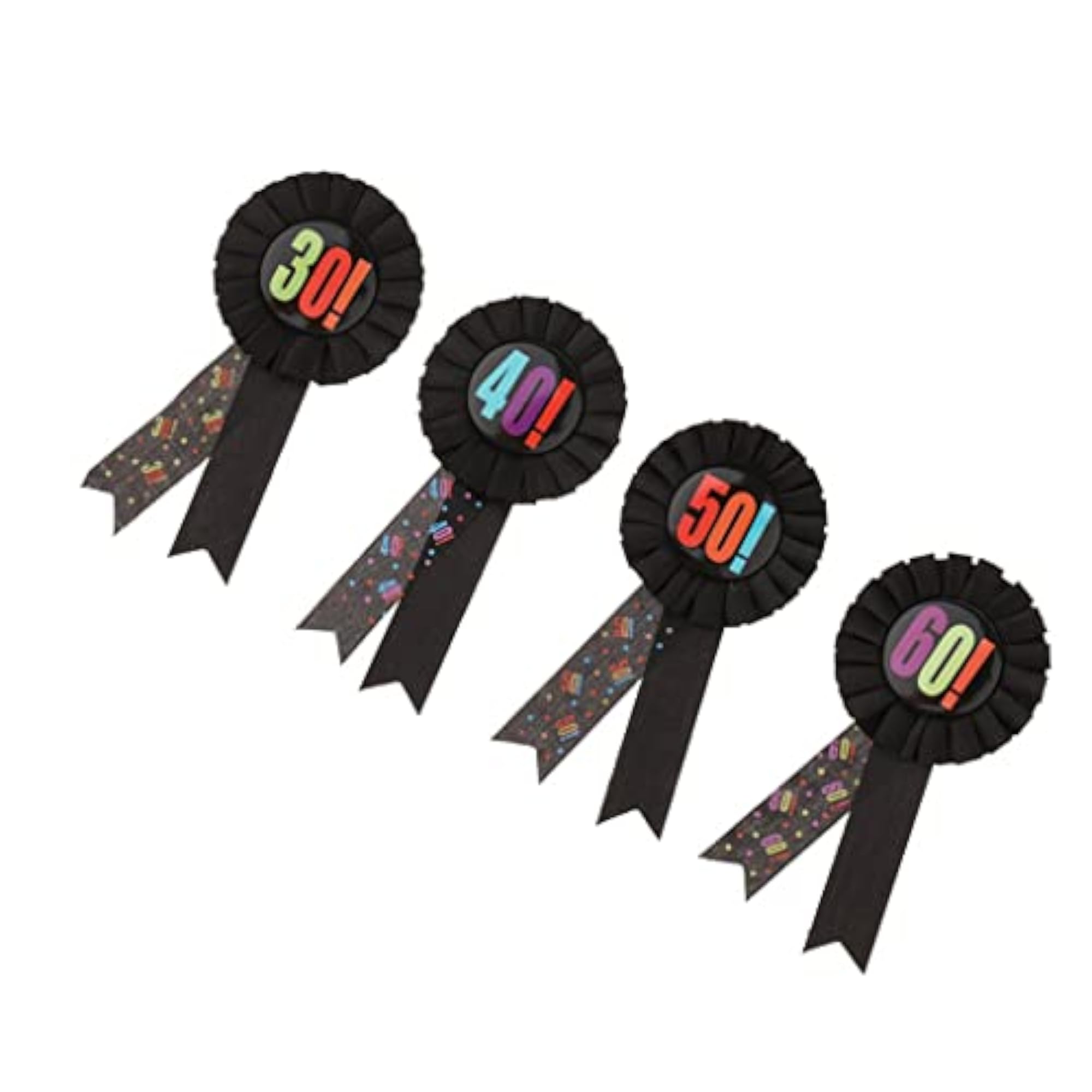 Award Ribbon Rosette Badge Brooch Pin