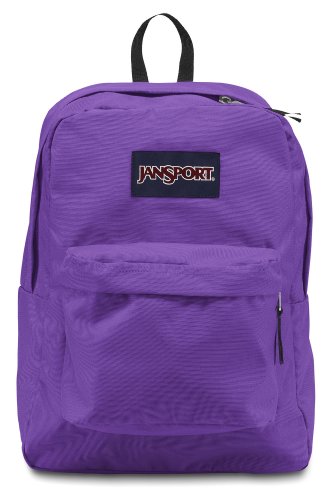JanSport SuperBreak Backpack Purple Night One Size
