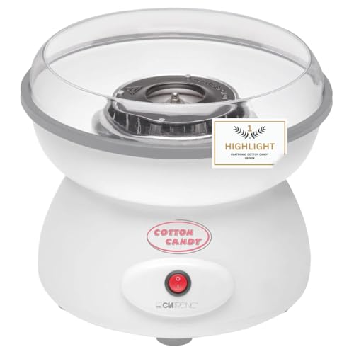 Zuckerwattemaschine für Zuhause Große Schale Spritzschutz Zuckerwatte Zuckerwatte Schale (Sparsame 500 Watt, Spritzschutz Spülmaschinengeeignet)